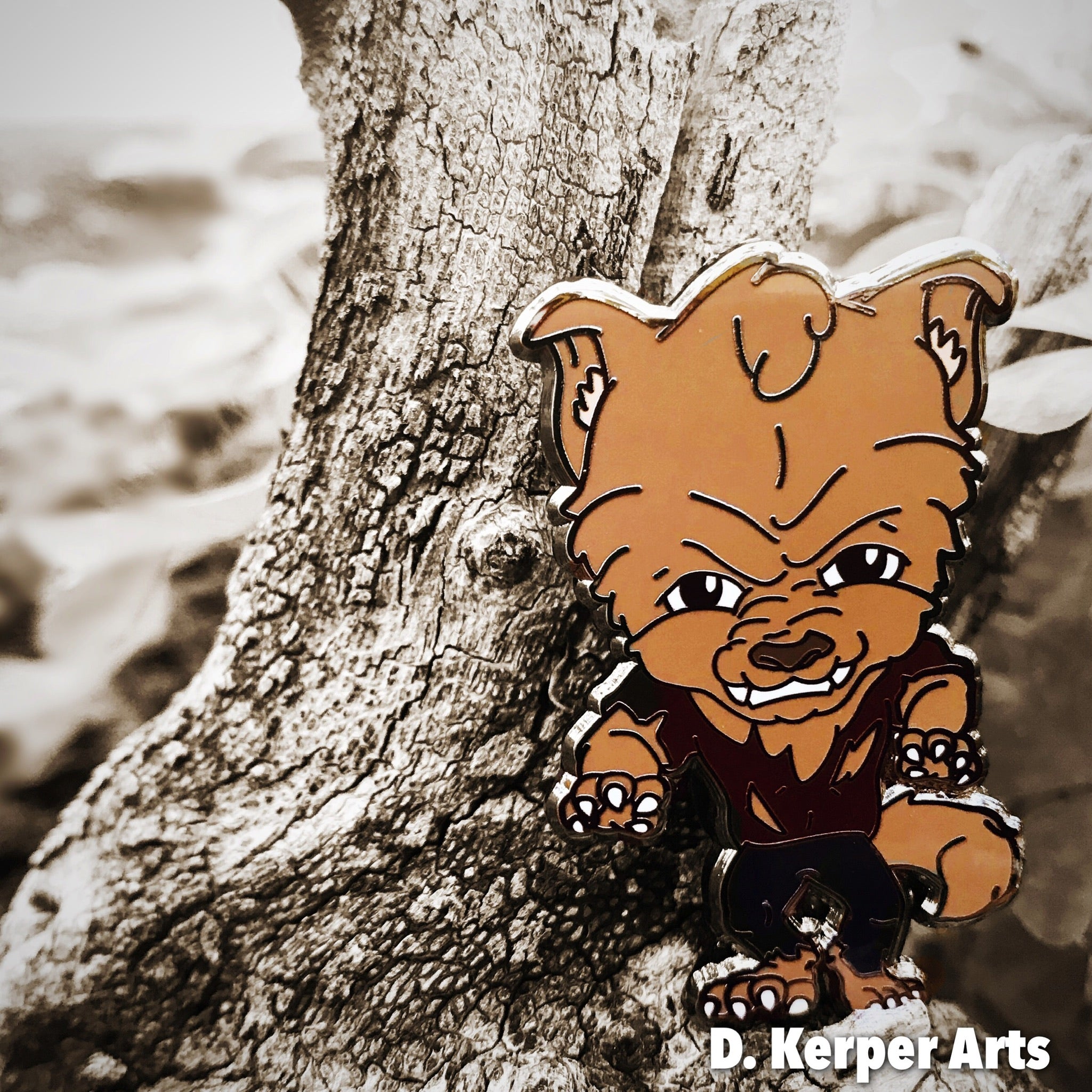Wolfie - Enamel Pin