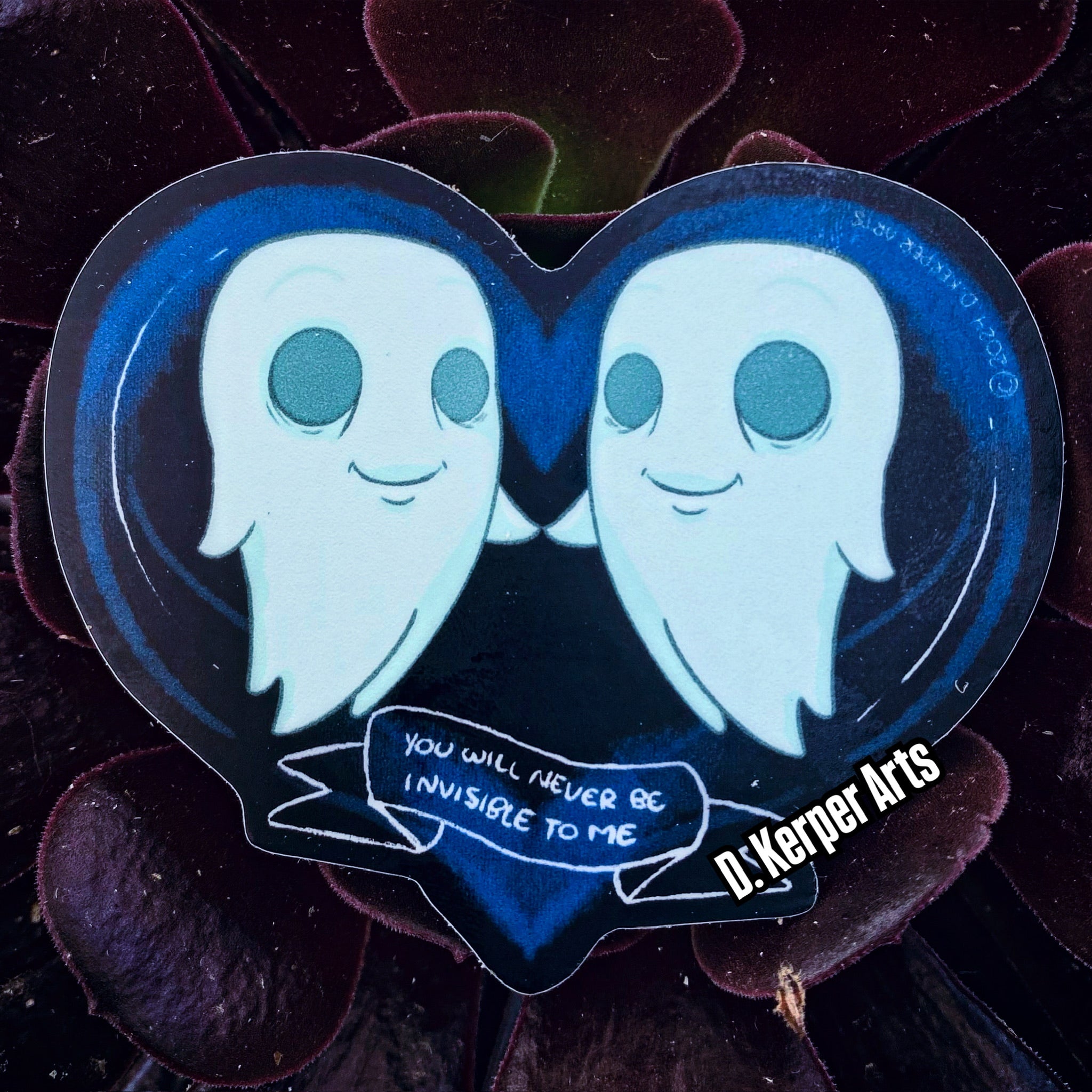Invisible To Me - Sticker