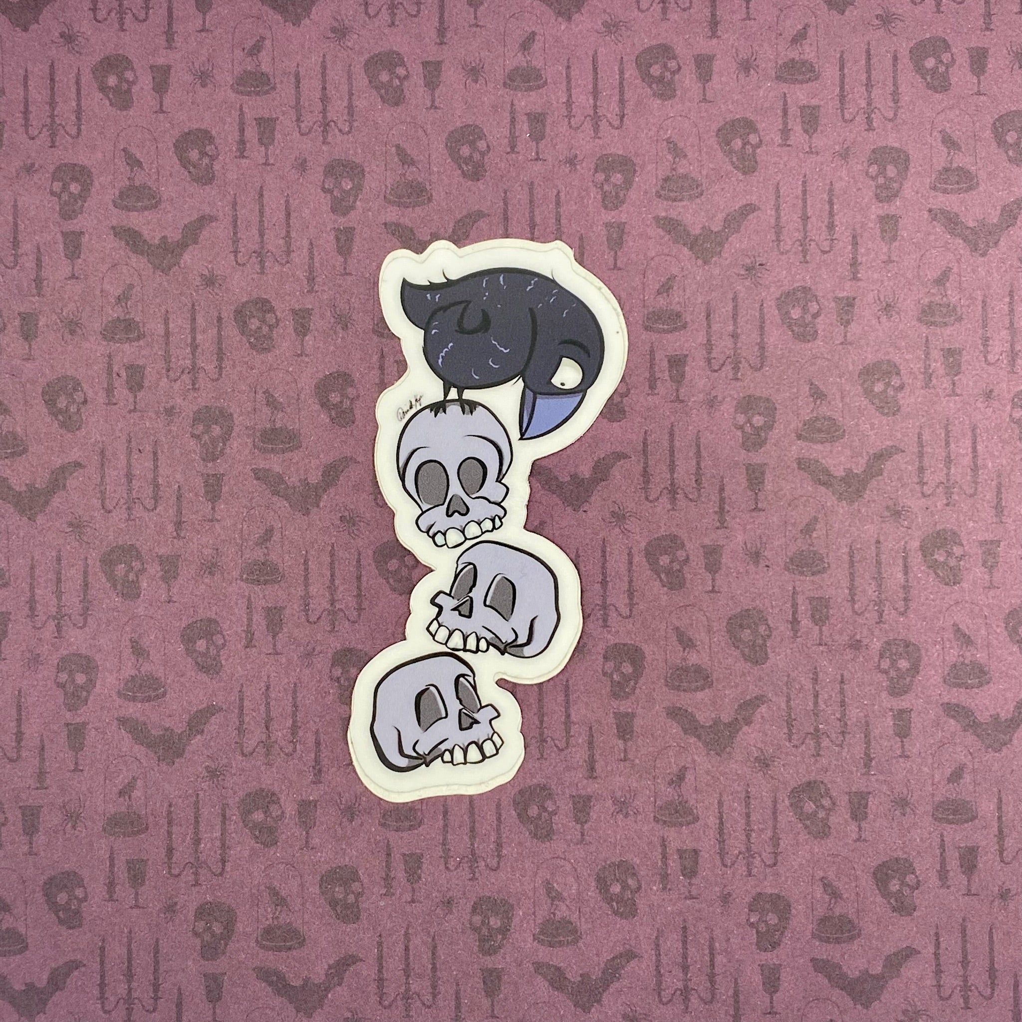 Scaredy Crow & Silly Skulls - Sticker