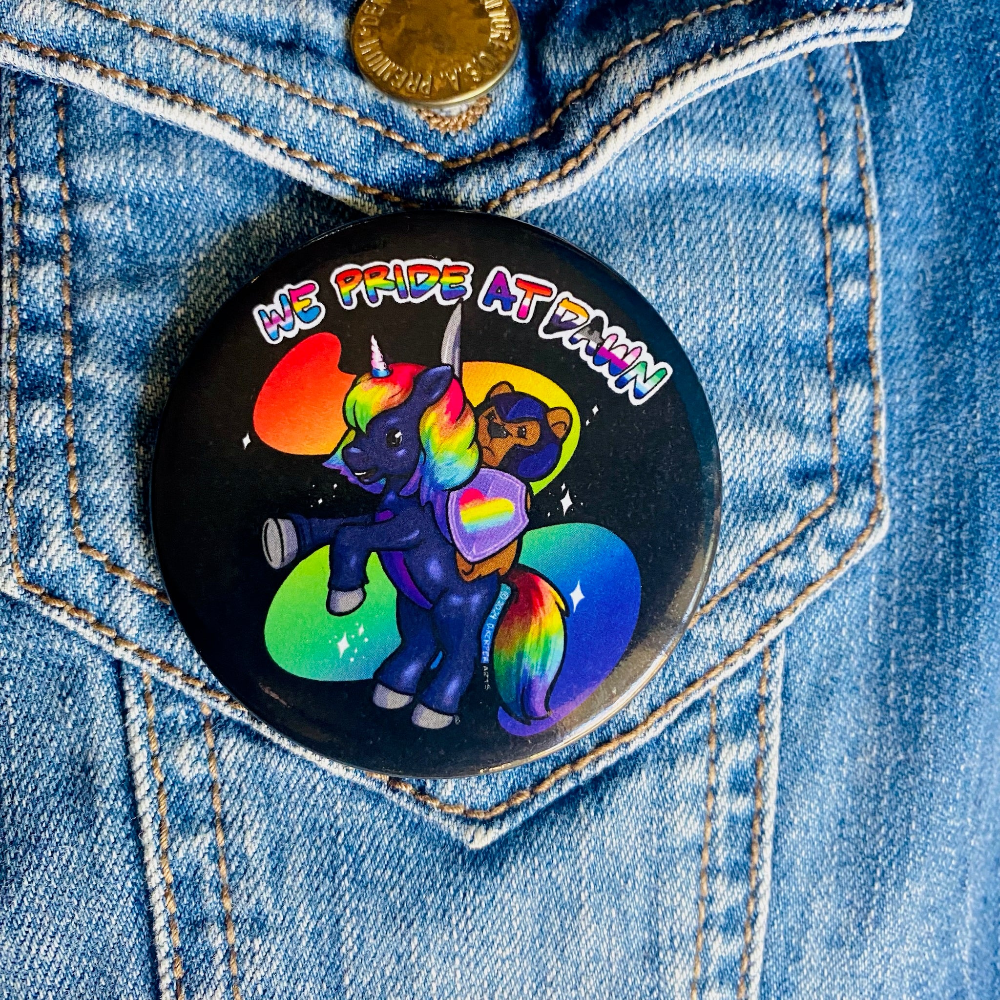 We Pride At Dawn - Button
