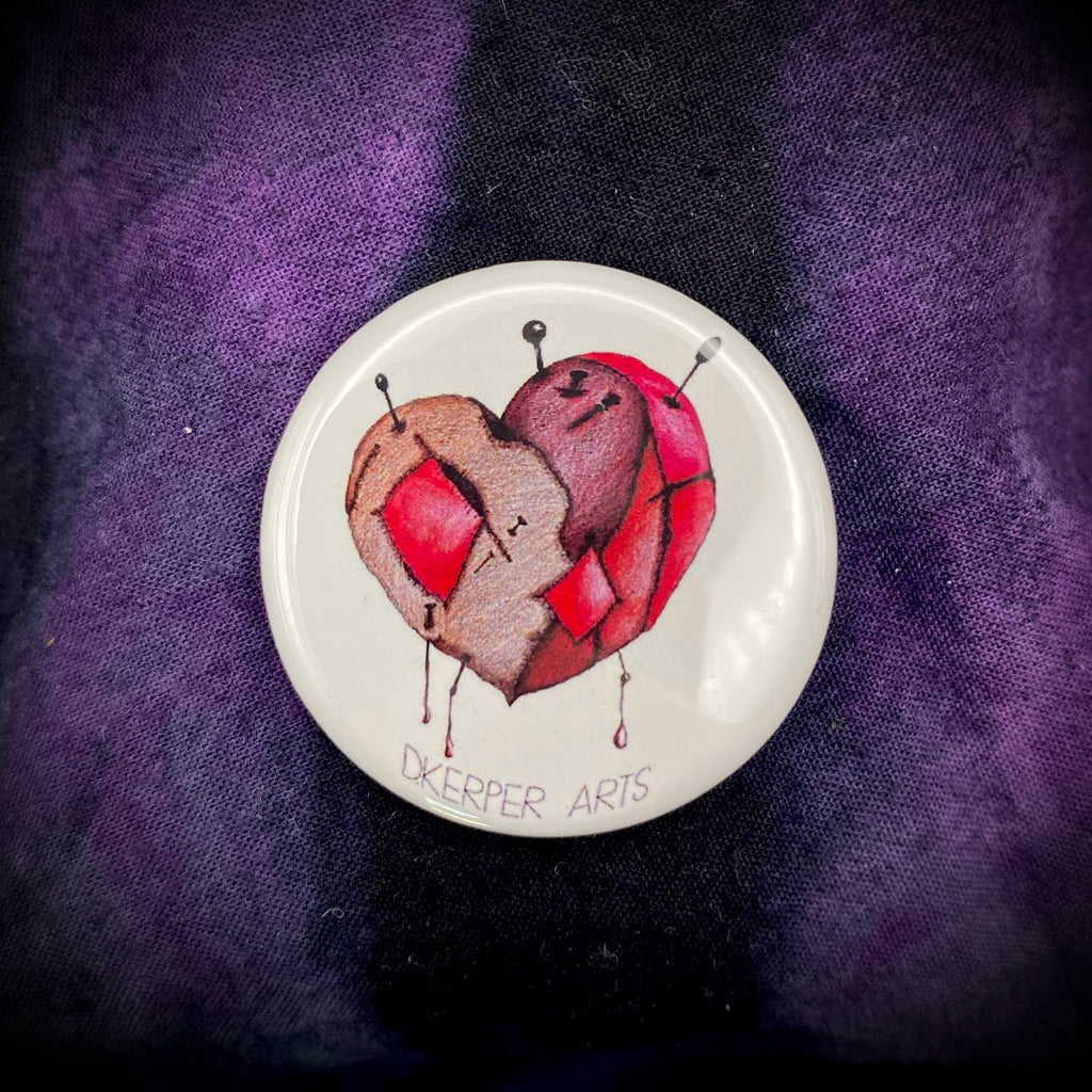 Unbroken Heart - Button