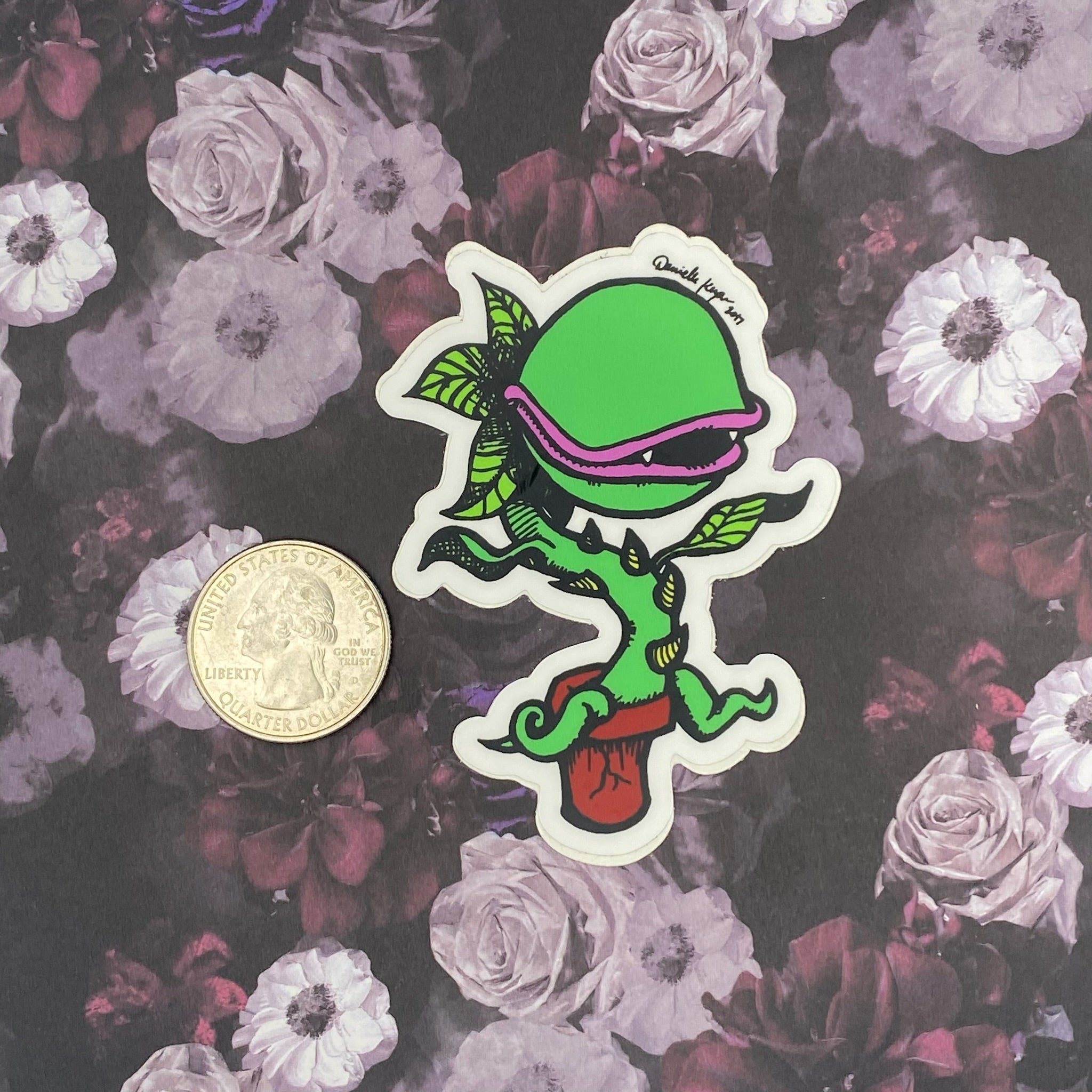 Feed The Plant - Sticker