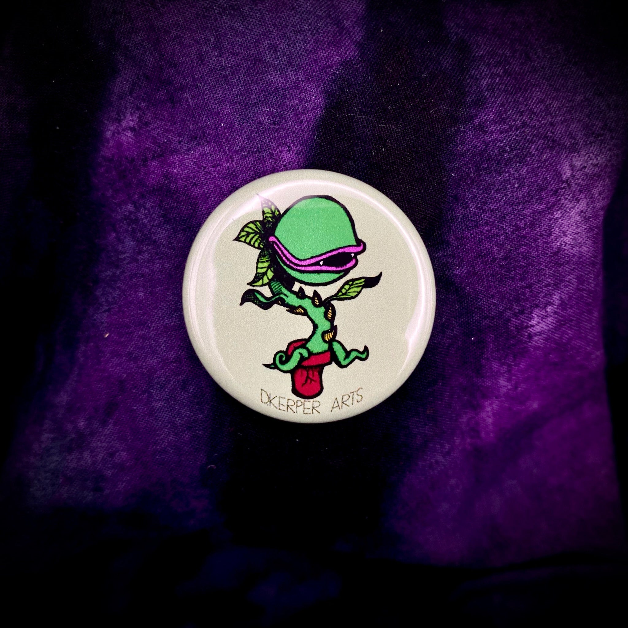 Feed Me Plant - Button