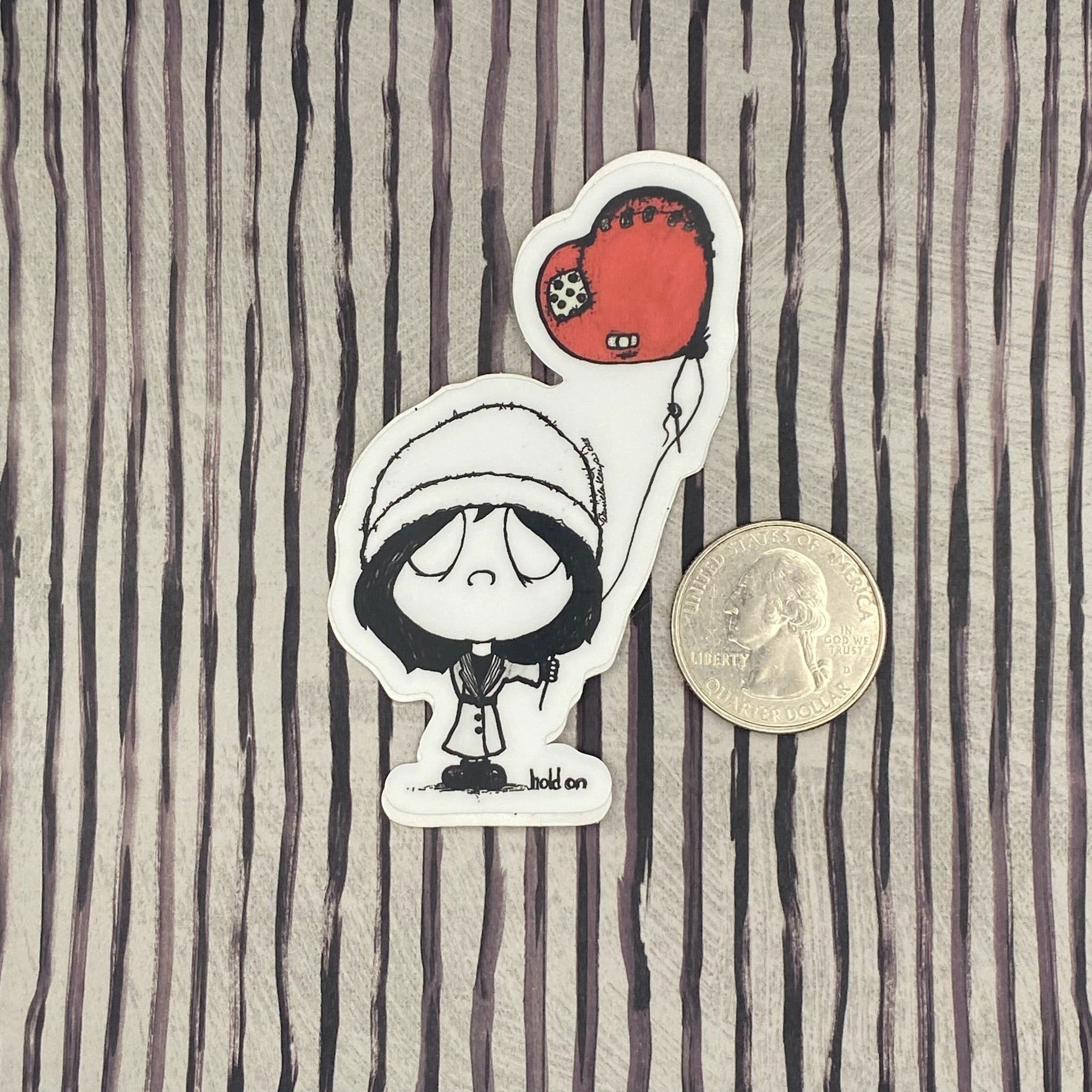 Hold On - Sticker