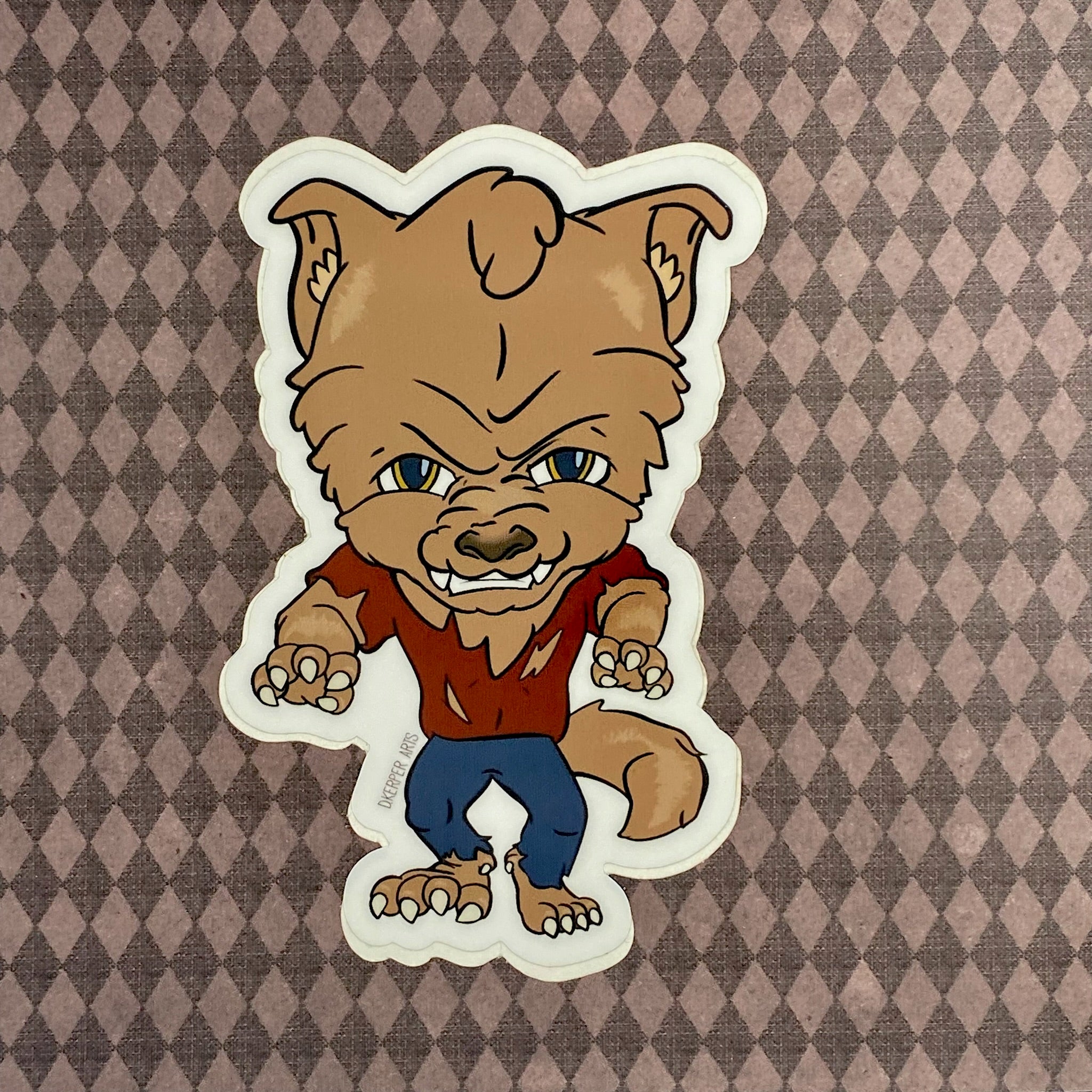 Wolfie - Sticker