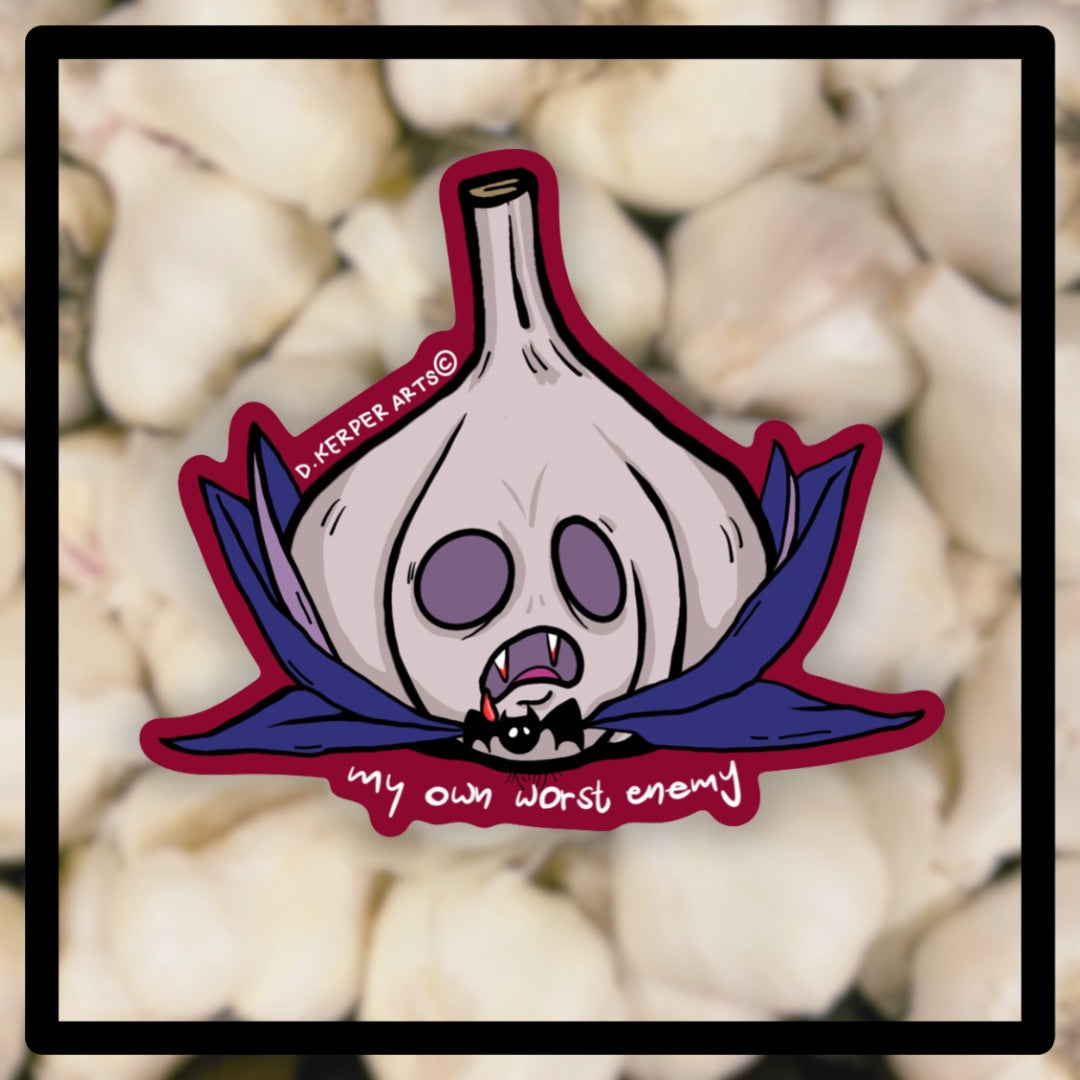Garlic Vamp - Sticker