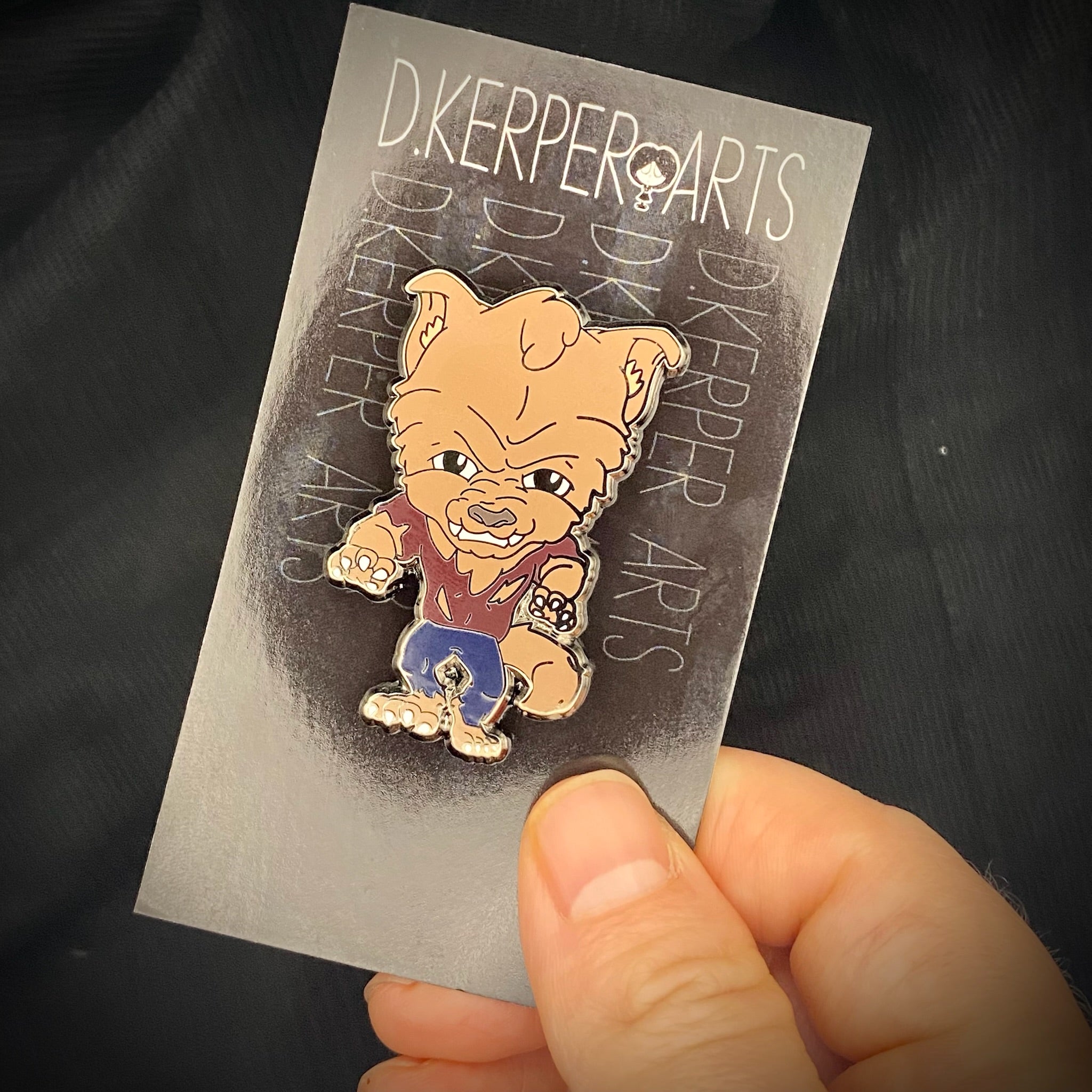 Wolfie - Enamel Pin