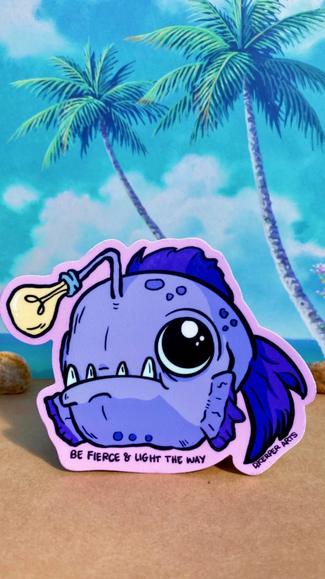 Fierce Fish - Sticker