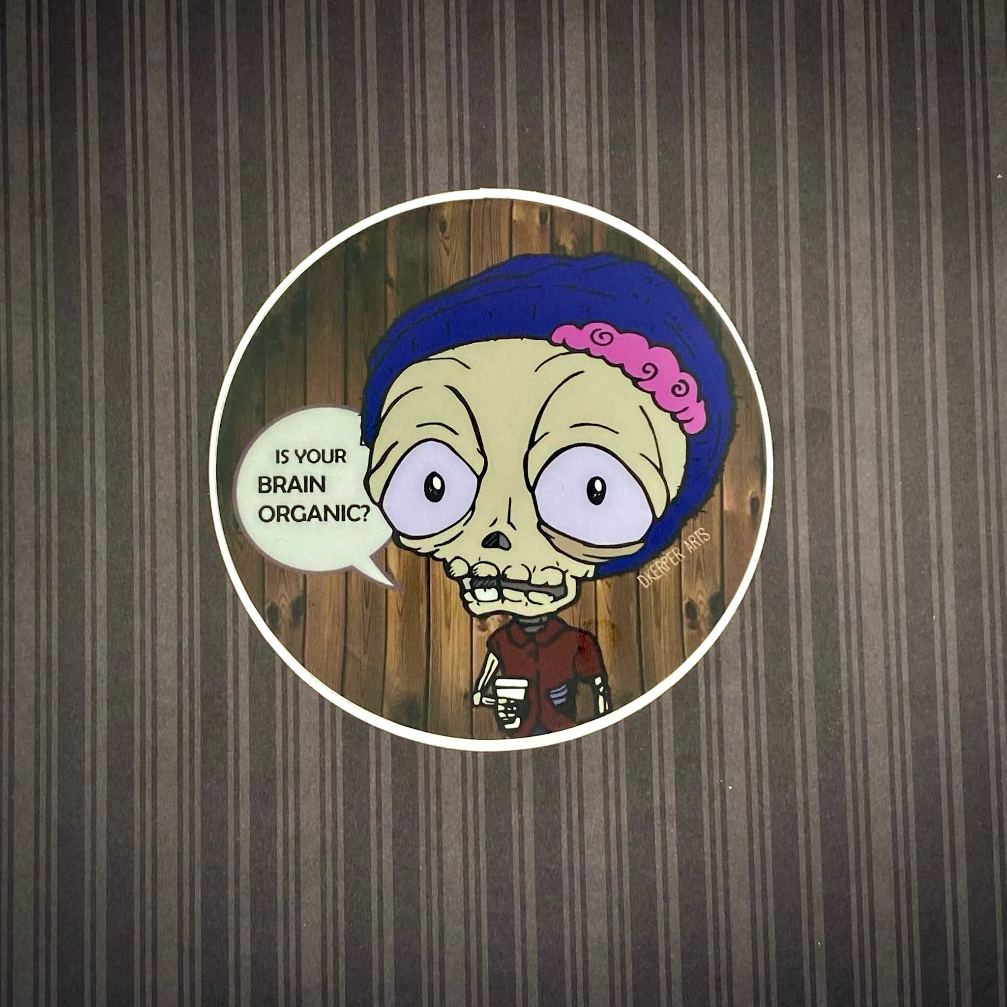 Hipster Skell - Sticker