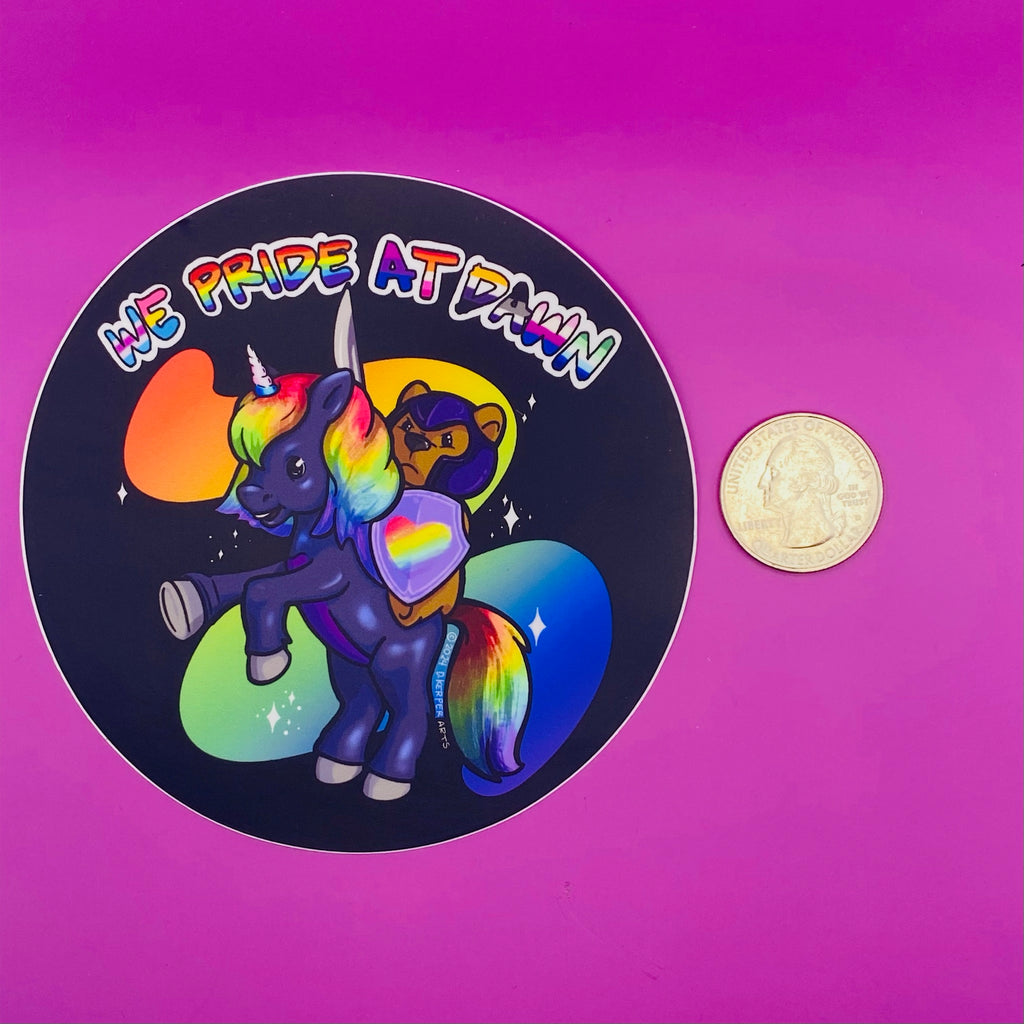 We Pride At Dawn - Sticker