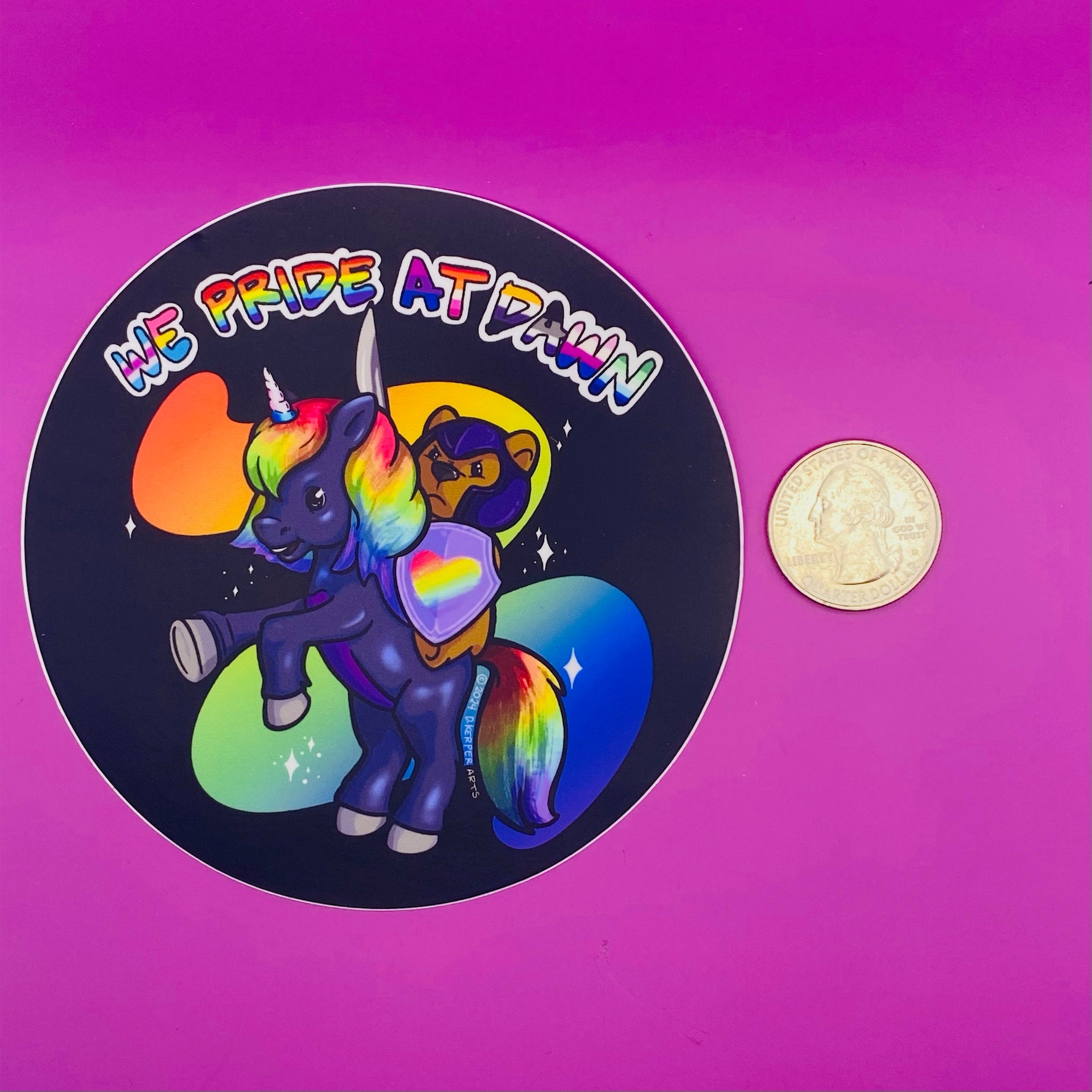 We Pride At Dawn - Sticker