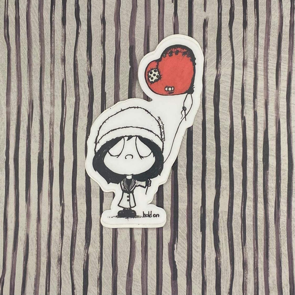 Hold On - Sticker