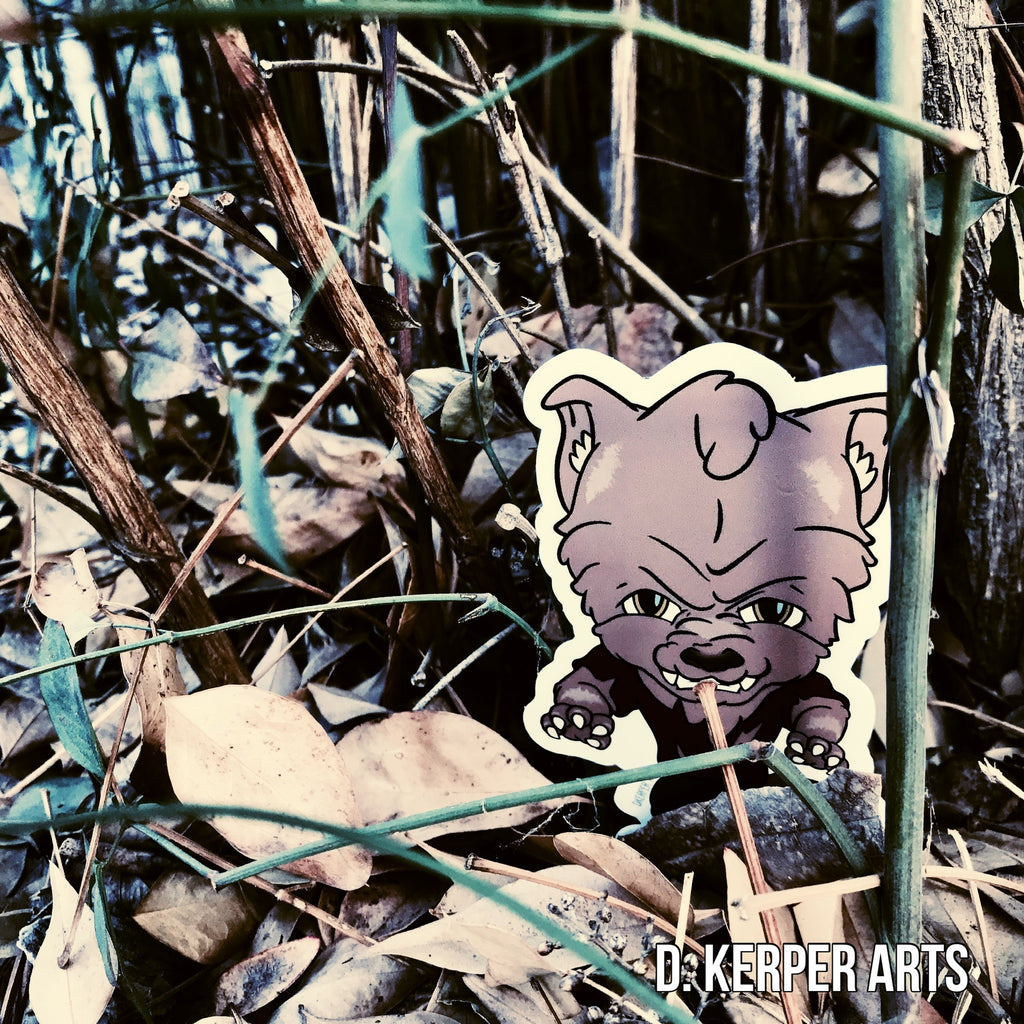 Wolfie - Sticker