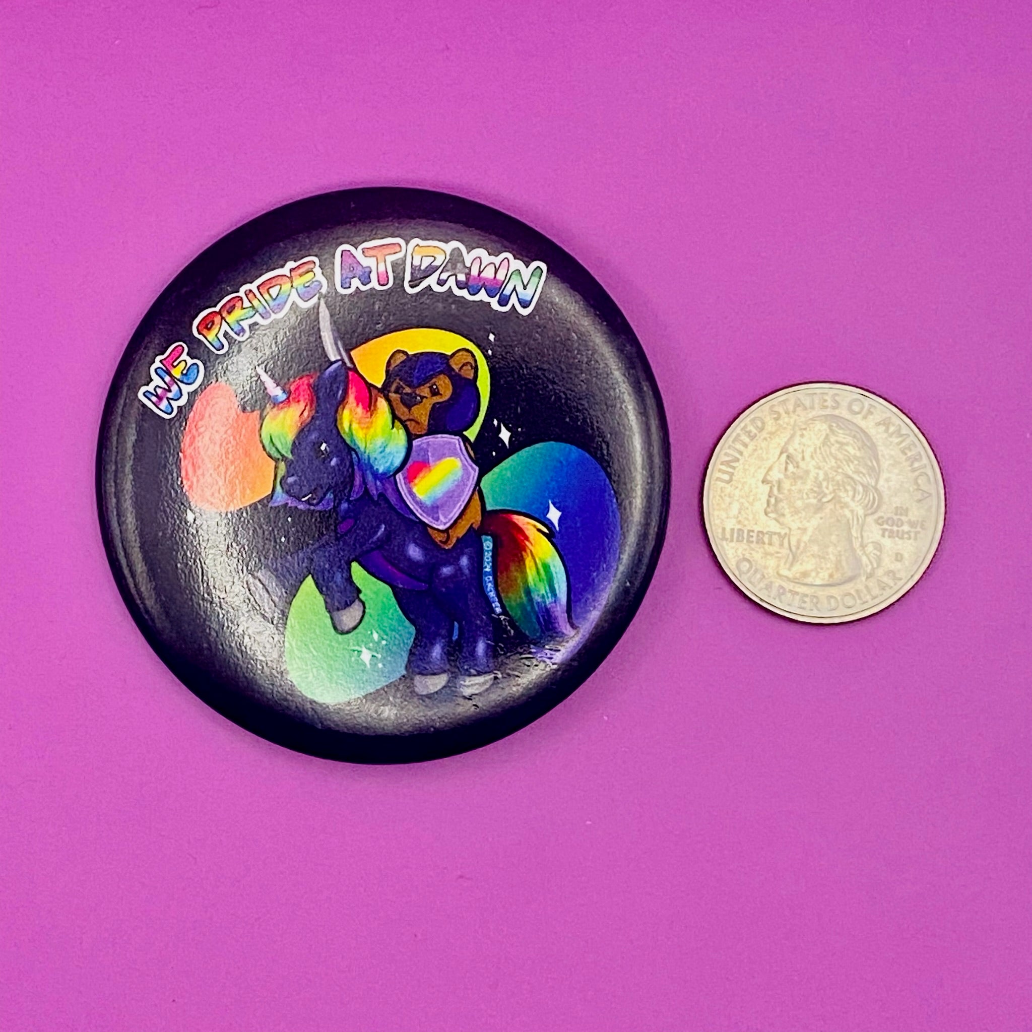 We Pride At Dawn - Button