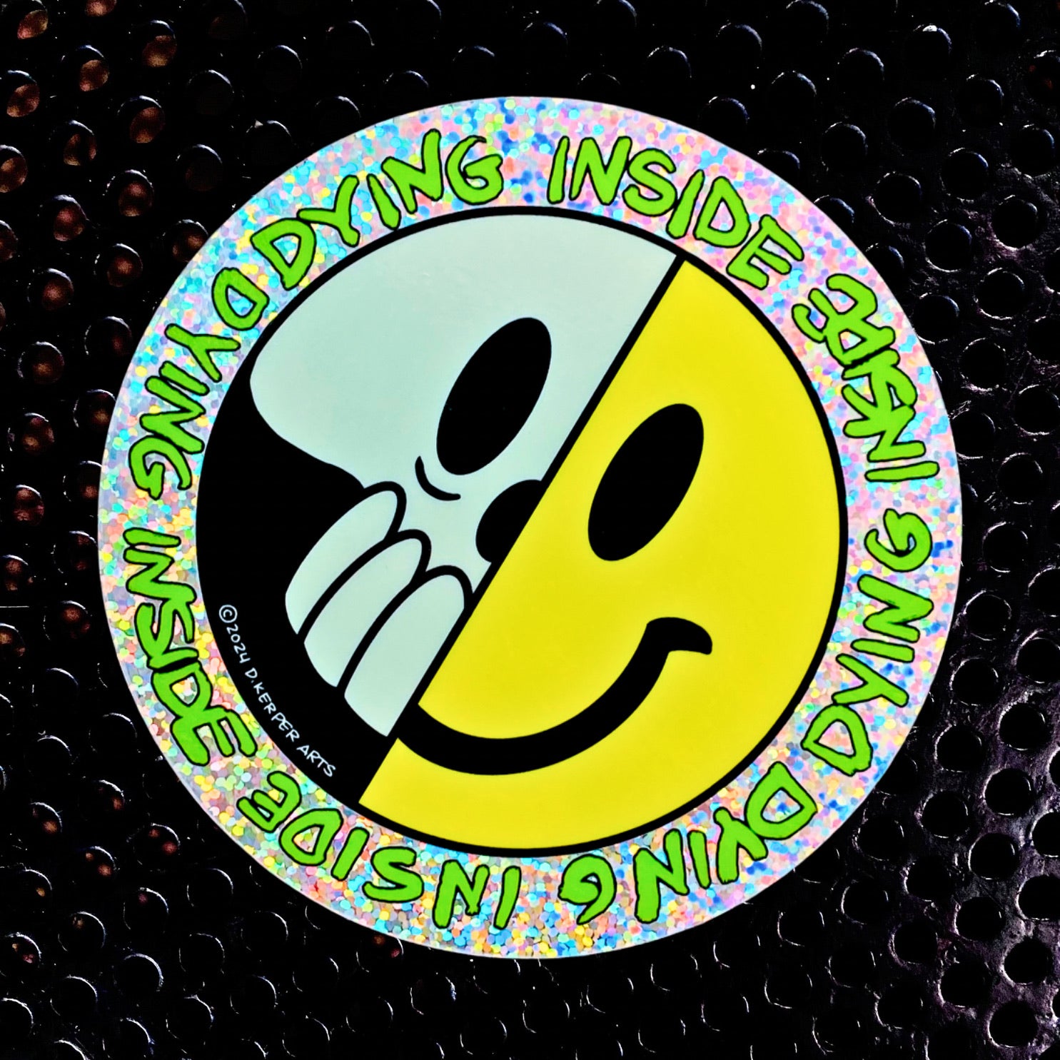 Dying Inside - Sticker