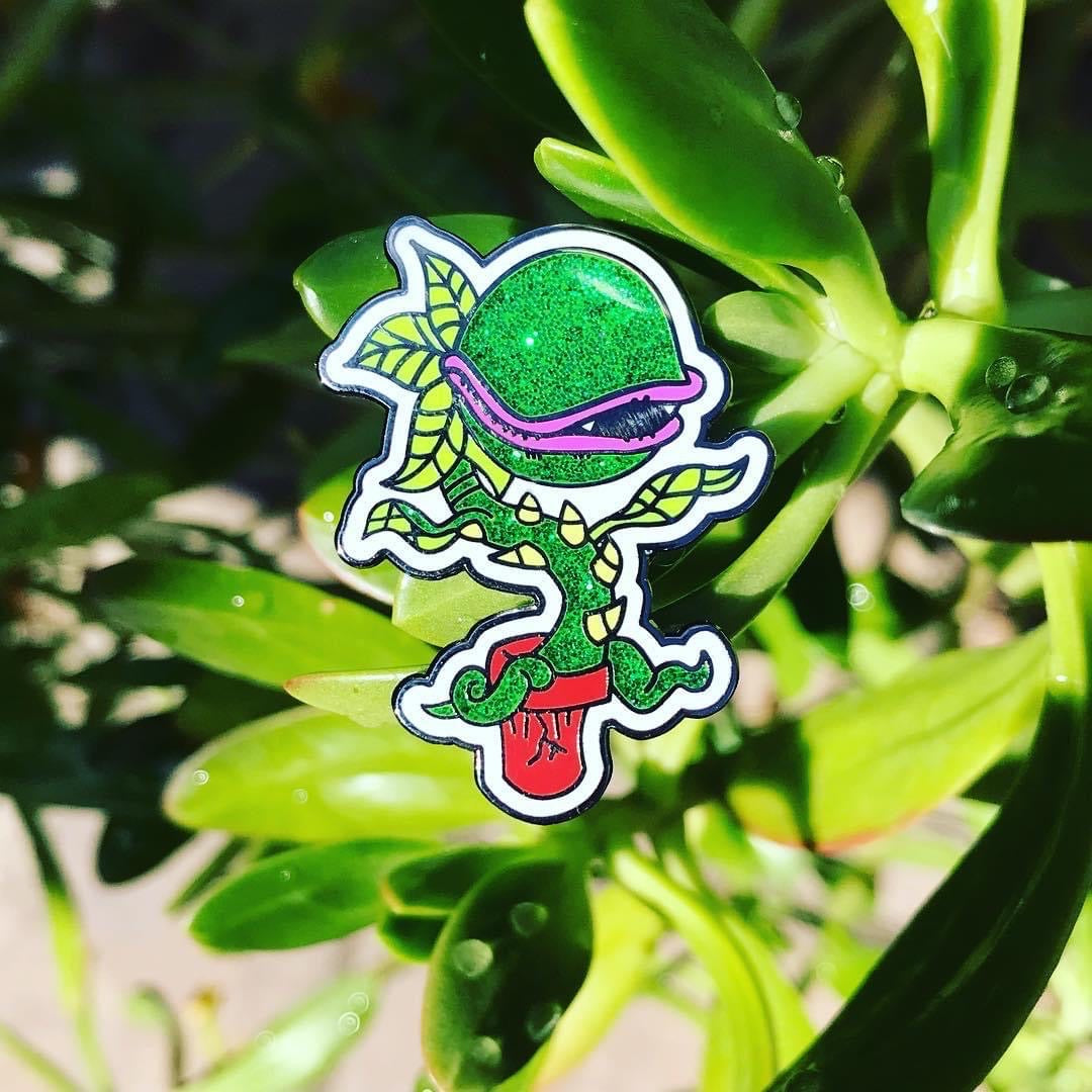 Feed Me Plant - Enamel Pin