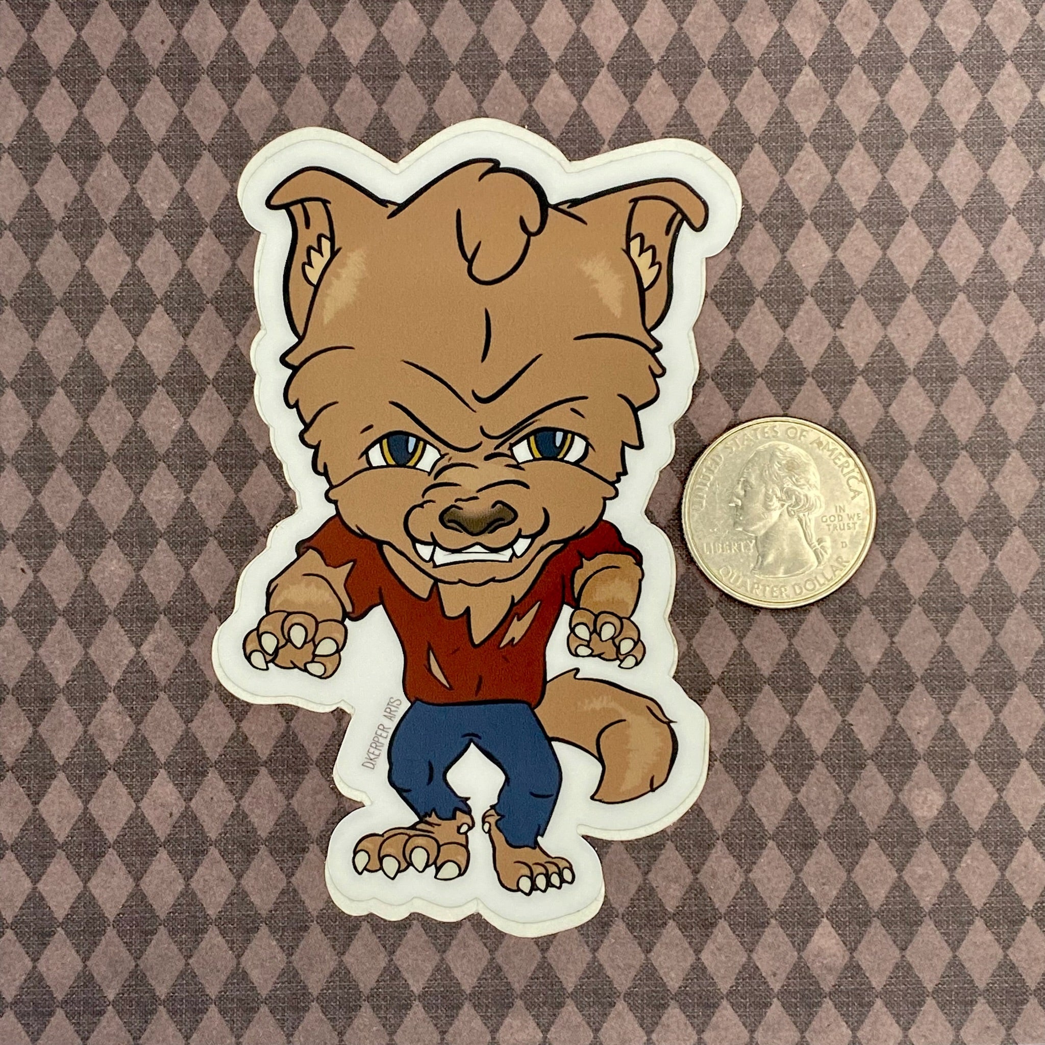 Wolfie - Sticker